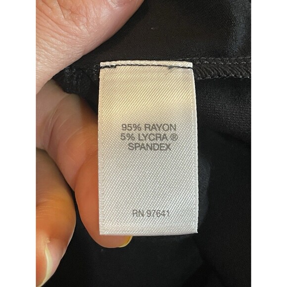 J. Jill Wearever Collection Pull On Jersey Knit Skirt Plus Size 4X Black NEW TAG - Picture 9 of 10